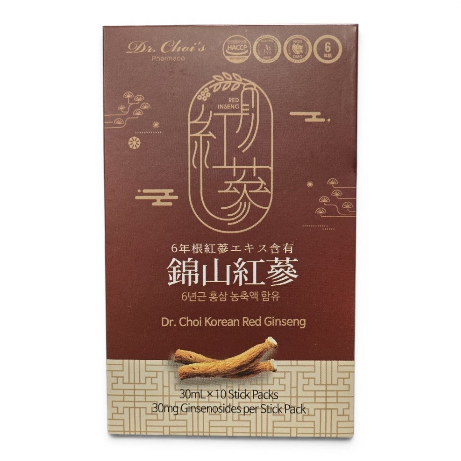 Dr. Choi Korean Red Ginseng - 10 Stick Packs