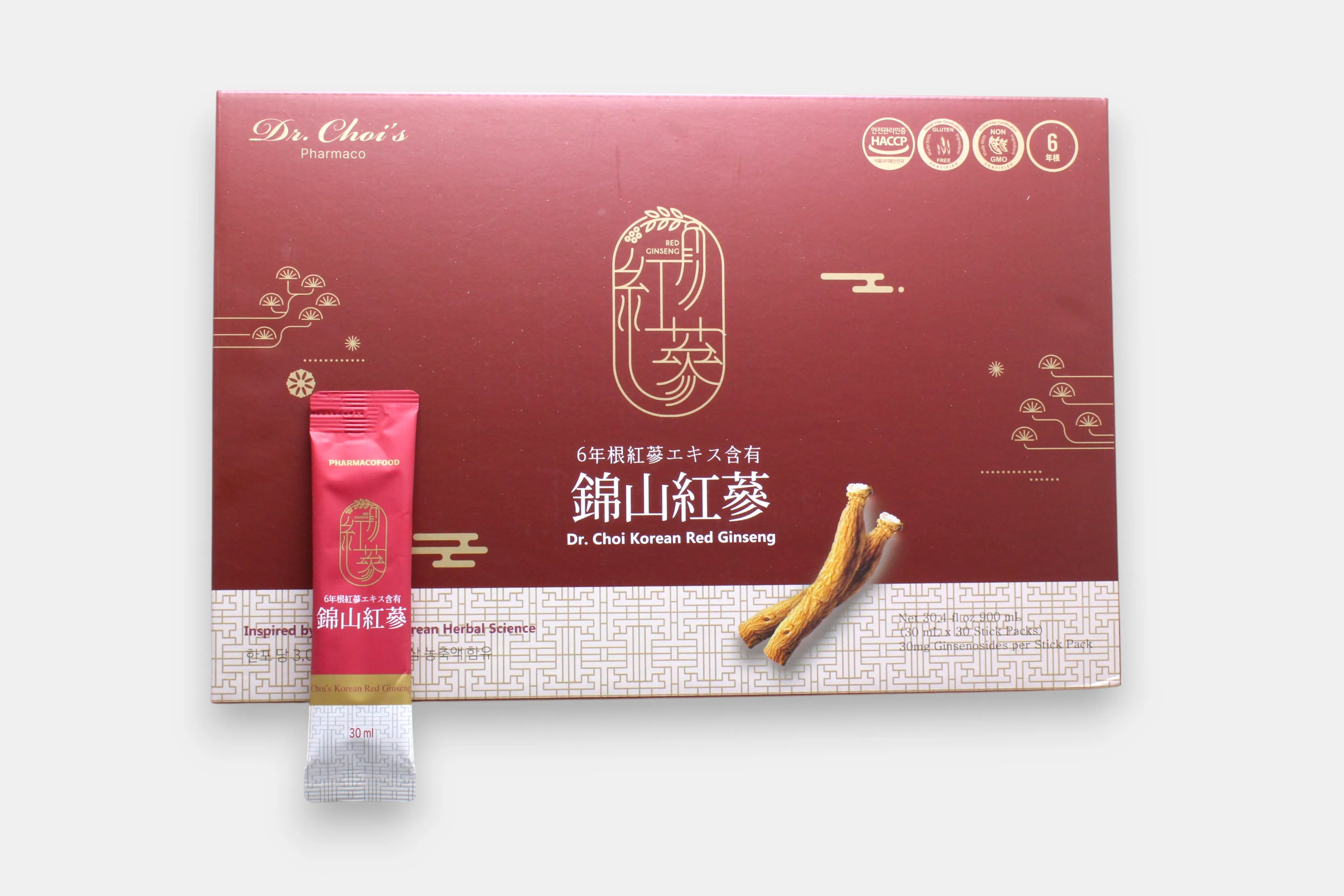 Dr. Choi Korean Red Ginseng 30 Stick Packs